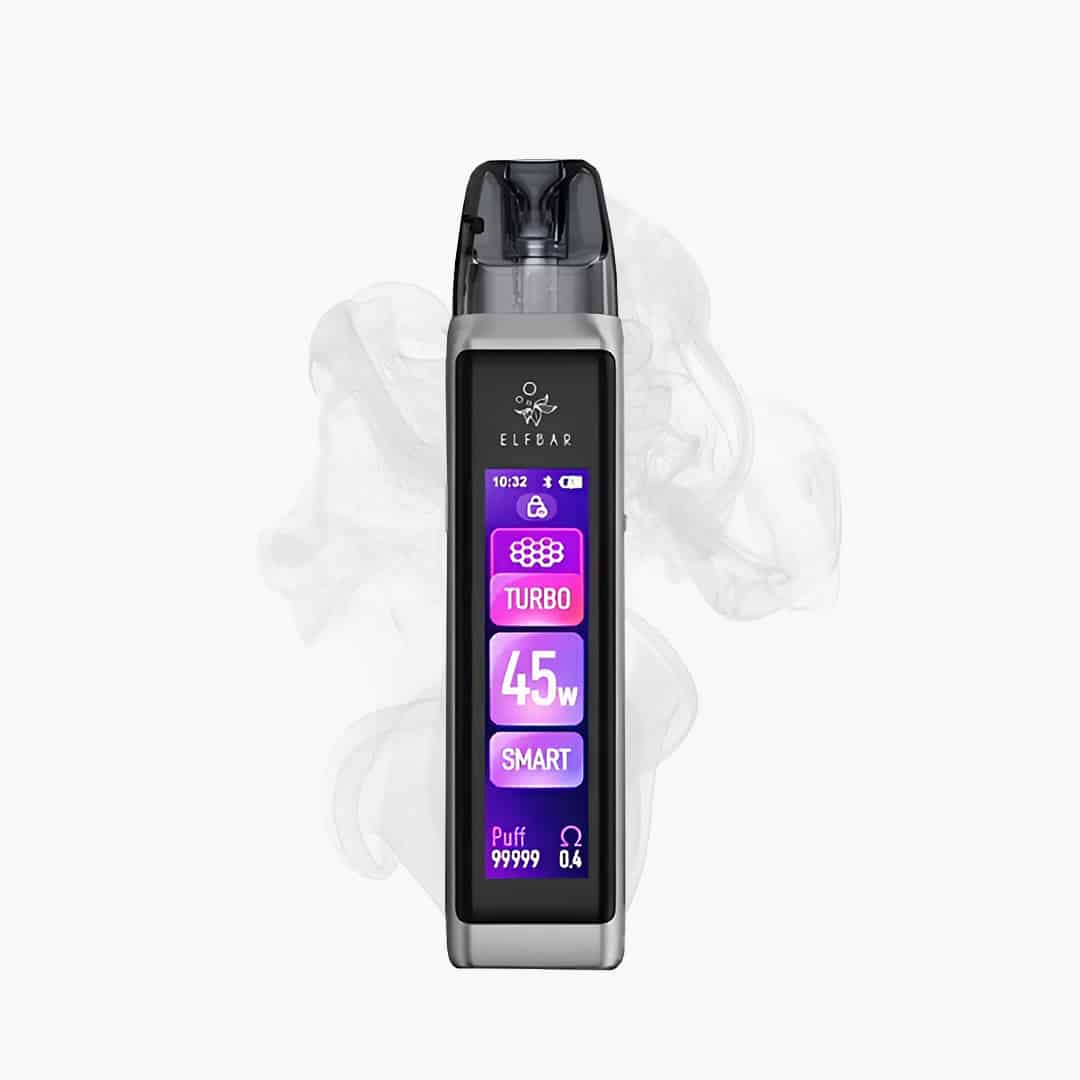 elfbar elfx ultra grey smart vape mit app anbindung 1