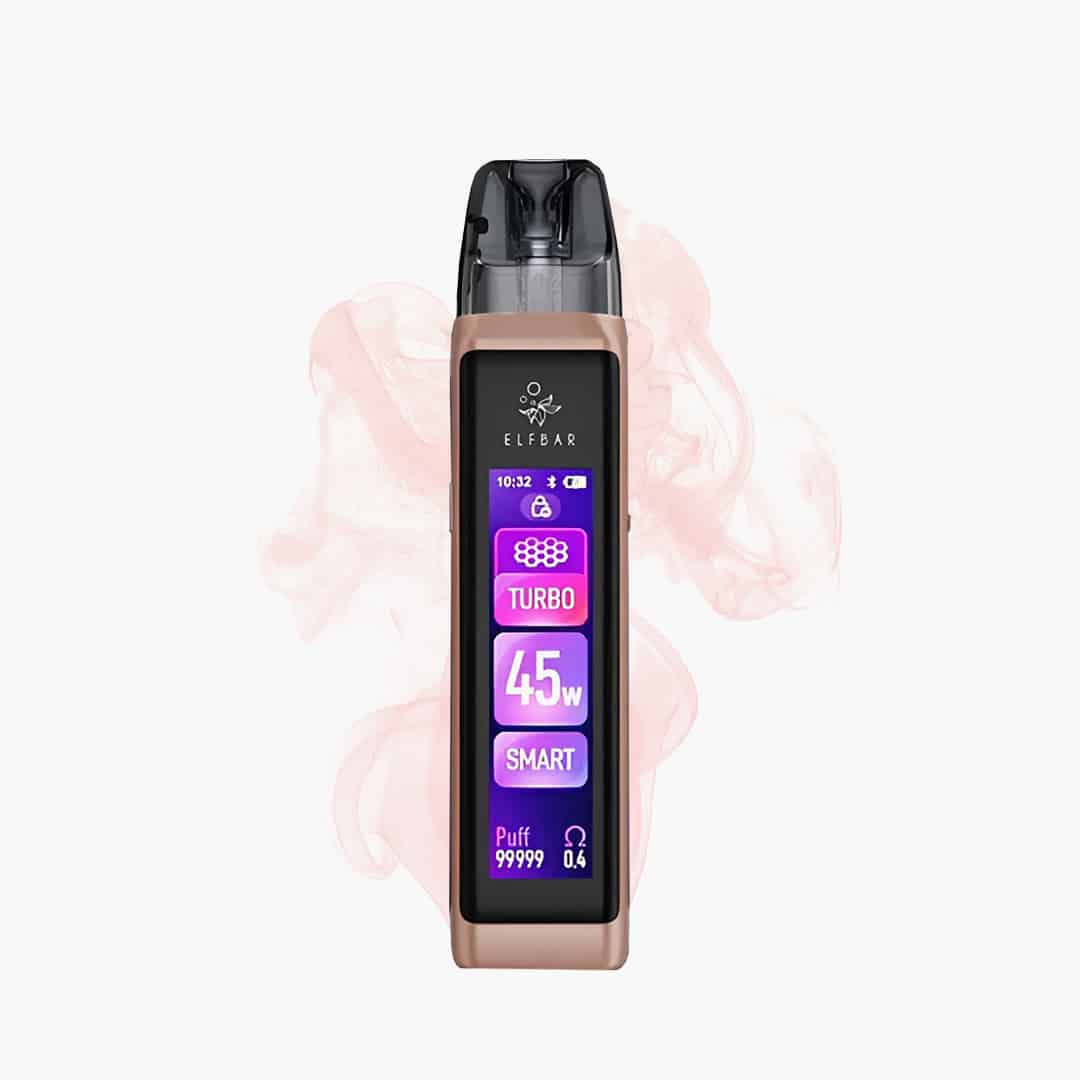 elfbar elfx ultra pink smart vape mit app anbindung 1