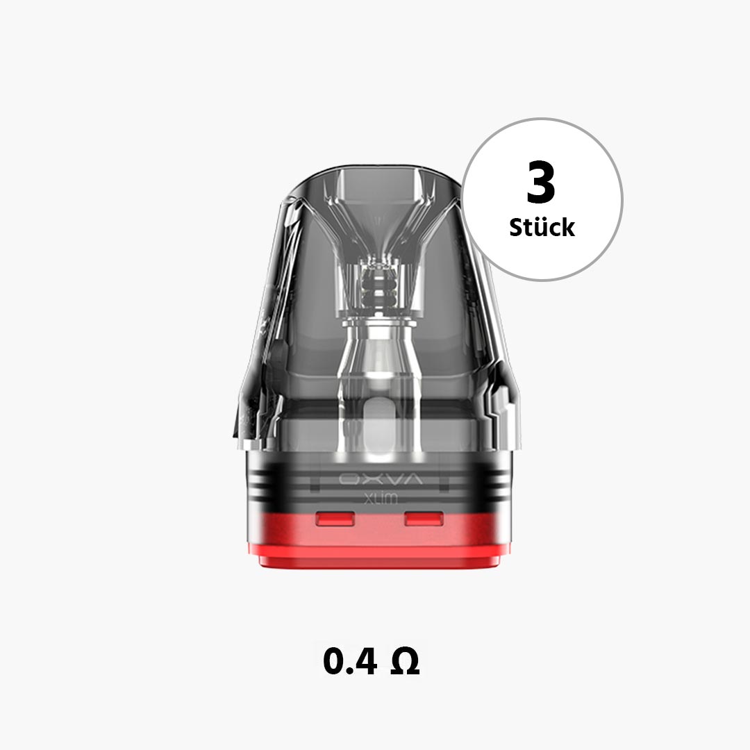 oxva xlim pro ersatzpods 2ml 3 stueck 0 4 ohm