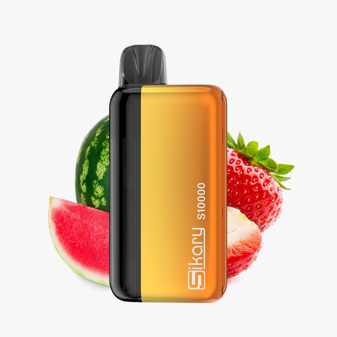 sikary s10000 starter kit watermelon straw