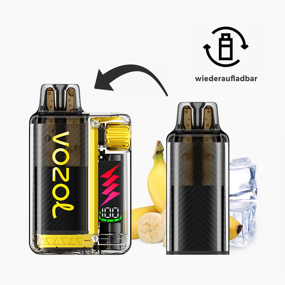 vozol vista plug starter kit banana ice