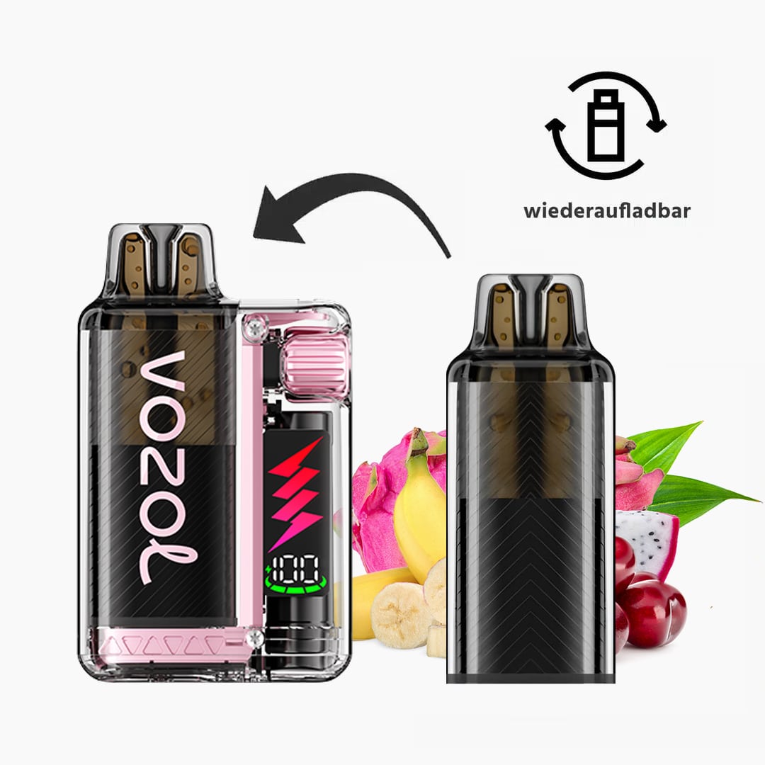vozol vista plug starter kit dragon fruit banana cherry