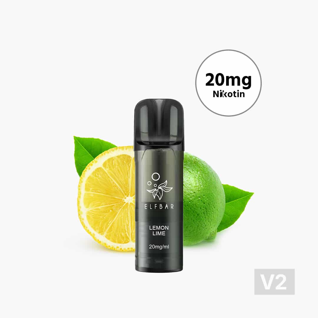 elfbar elfa pro cialde 20mg lemon lime 2 ex