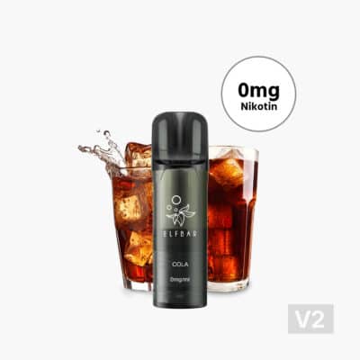 ELFBAR ELFA Cola V2 | Pod per vaporizzatori senza nicotina (2 pz.)