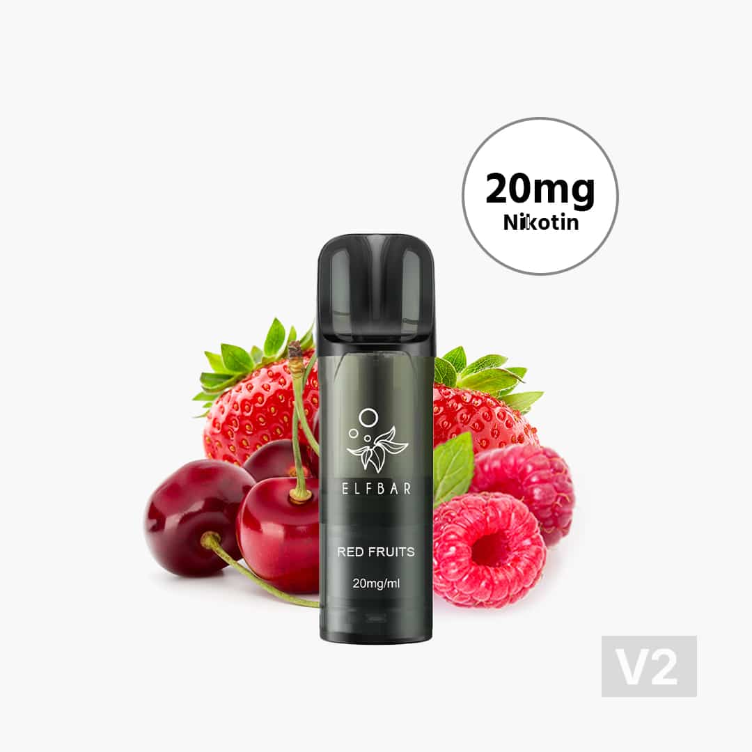 pods geschmack elfbar ELFA Red Fruits V2 Starter Kits elf bar pods geschmack liste Geschmack:Cherry Cola Paket] ELFBAR ELFA Master