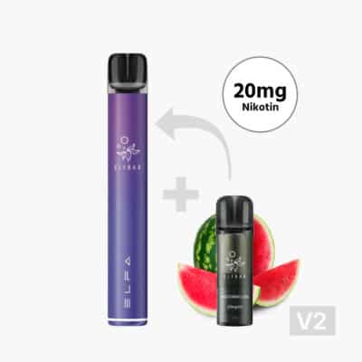 Kit di avvio ELFBAR ELFA (20 mg) | Aurora Purple (include 1 pod " Watermelon")
