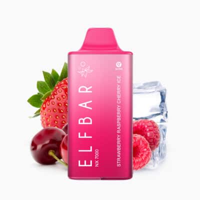 ELFBAR NX 7000 Starter Kit | Strawberry Raspberry Cherry ICE