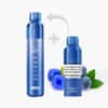 Elfbar Plus50 Vape in Blau mit Pod, Geschmack Blueberry Sour Raspberry, 20 mg Nikotin, mit Heidelbeeren und Himbeeren