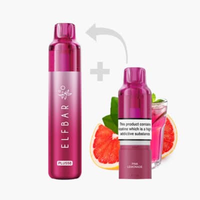 ELFBAR PLUS | Pink Lemonade | Hybrid Vape Kit