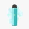 Geekvape GSLite S2 Pod Vape in Türkis mit schwarzem Mundstück und LED-Anzeige, 20 mg, freigestellt mit blauem Dampf
