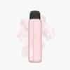 GSLITE S8 Pod Vape in Rosa mit schwarzem Mundstück und LED-Anzeige, freigestellt mit leichtem Dampf, 20 mg