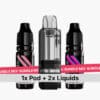 AL FAKHER Cubic | Shisha Bundle | 1 Pod + 2 Liquid