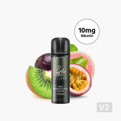 ELFBAR ELFA Kiwi Passion Fruit Guava V2 | Vape Pods (10 mg / 2 pcs.)