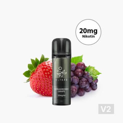 ELFBAR ELFA Strawberry Grape V2 | Vape Pods (20mg / 2 Ex.)