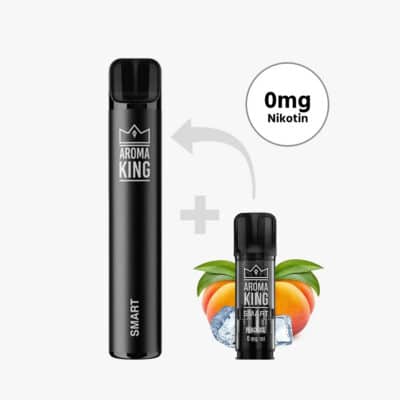 Aroma King Smart Bar (Ohne Nikotin) | Peach Ice (Akku inkl. 1 Pod)
