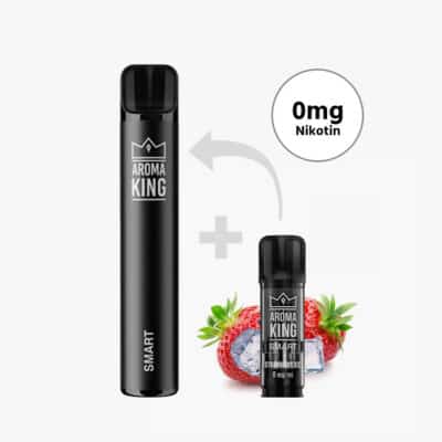 Aroma King Smart Bar (Ohne Nikotin) | Strawberry Ice (Akku inkl. 1 Pod)