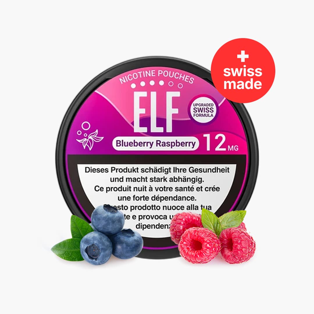 ELFBAR ELF | Blueberry Raspberry | Snus ohne Tabak | 24g / 12mg Nikotin