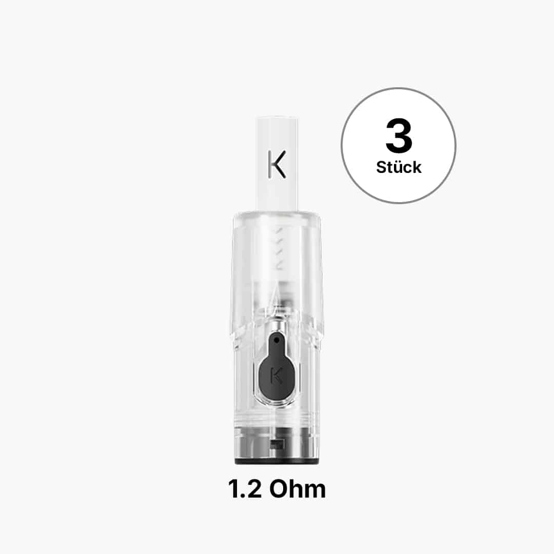KIWI SPARK 2 PODS | 3 Pods + 3 Baumwollfilter | 1.2 Ohm