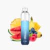 Sikary SL 12000 Vape Blueberry 20 mg in Blau mit Früchten im Hintergrund (Wassermelone, Ananas, Banane, Beeren).