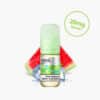 VOZOL Salt Prime Watermelon Ice E-Liquid 20 mg Nikotin, Flasche mit Wassermelonenstück und Eiswürfeln im Hintergrund