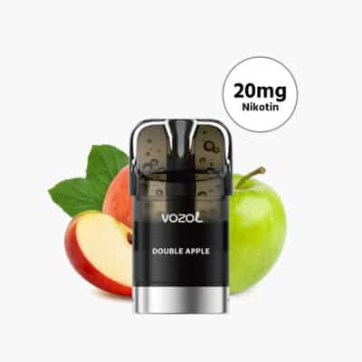 VOZOL SLEEK | Double Apple | Pod de vapotage (2 pièces)