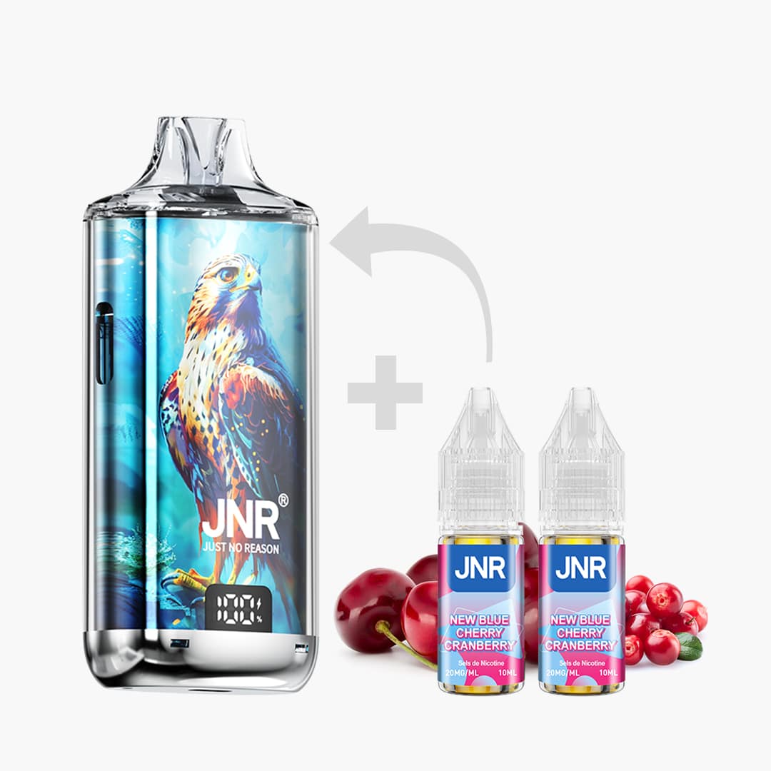 JNR Falcon Infinity 55K New Blue Cherry Cranberry | Kit per principianti